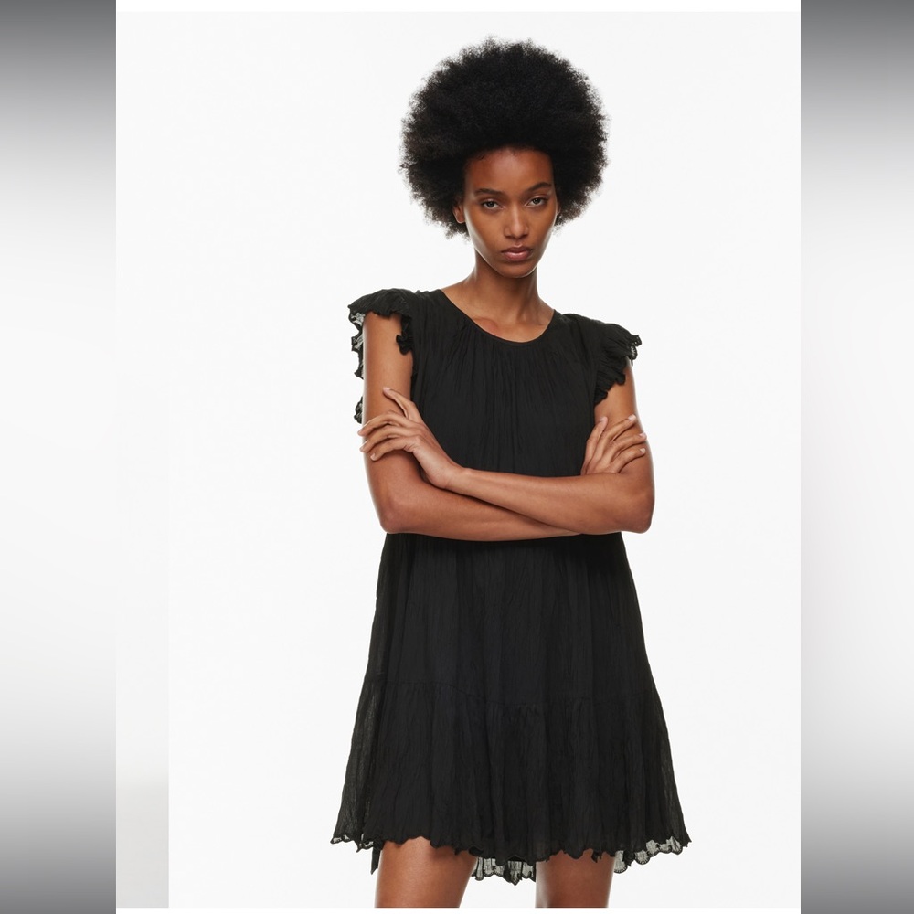 Aritzia Wilfred Sidione Black Dress